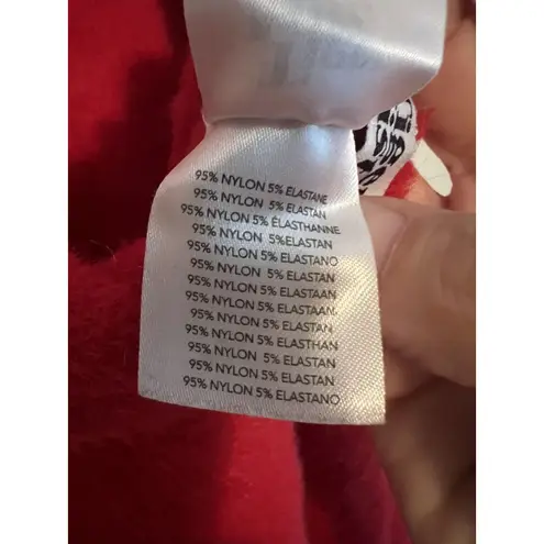 Tiger Mist Red Fuzzy Open Back Halter Romper - Women's XL