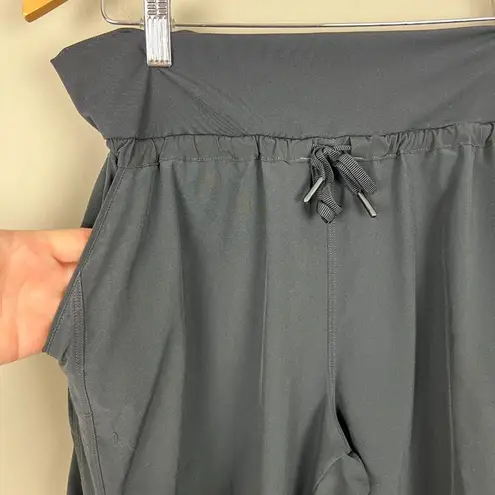 Coolibar Pants Women Medium Black UPF 50+ Motio Joggers Ruched Pull On Stretch M