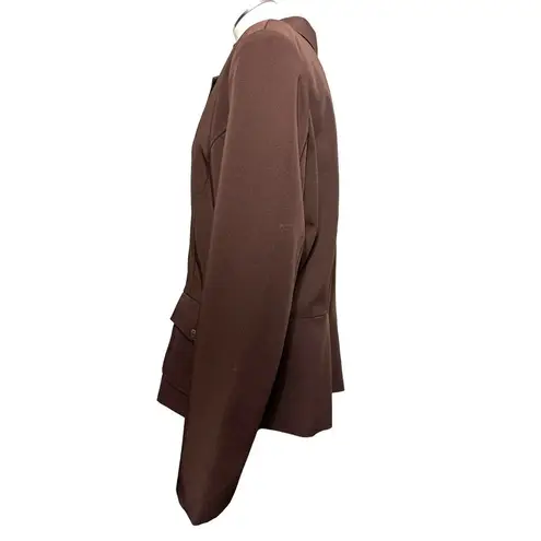 Alyn Paige New York Vintage Java Brown Blazer Size 16