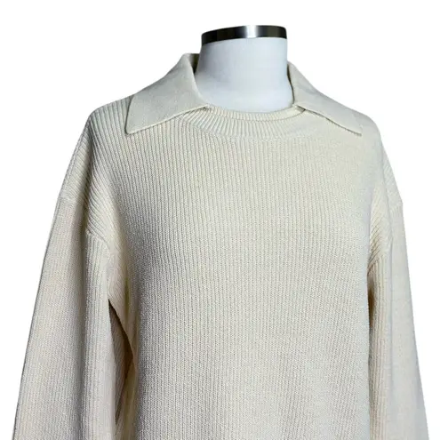AYA MUSE Keri Knit Sweater, Cream, Small