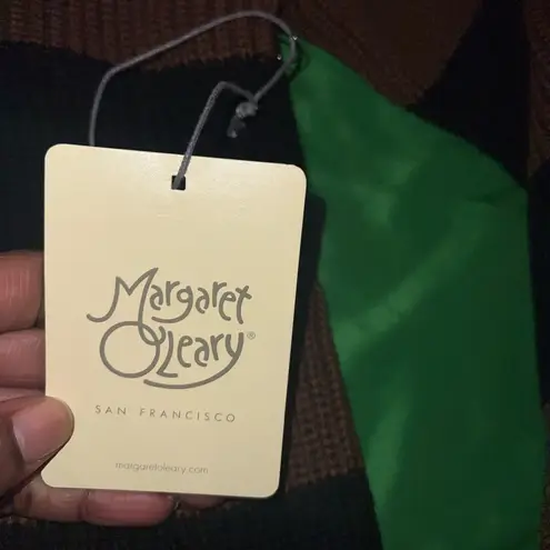 margaret o'leary NWT Margaret O’Leary The Rugby Pullover Striped Sweater - Black and Brown size S