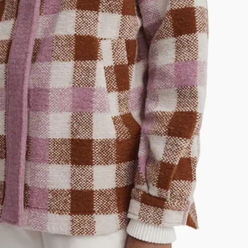 Varley Alma Jacket - Pink Plaid NWT