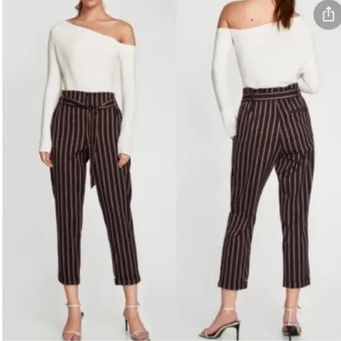 ZARA EUC!  Trafaluc stripe pants