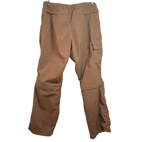 REI Women’s Convertible Hiking Pants Size 4 Brown Zip