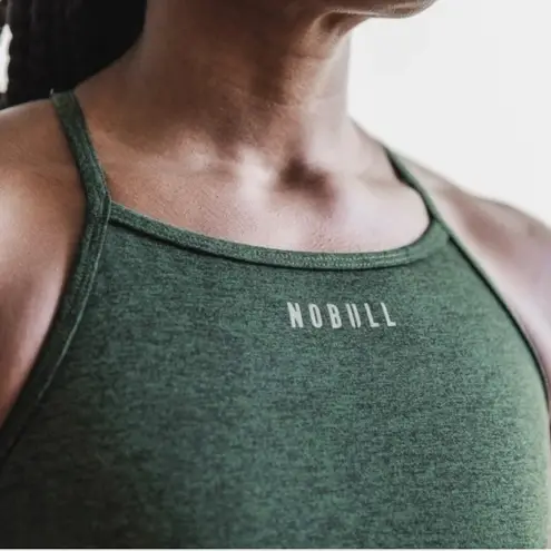 Nobull NWT High-Neck Sports Bra - XXL - Deep Teal Heather