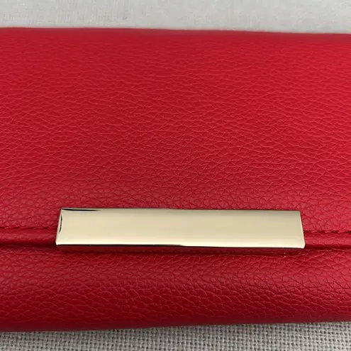 Pacific&Co R.H. Macy & . Pebble Leather Travel Jewelry Wallet, Red New w/Tag