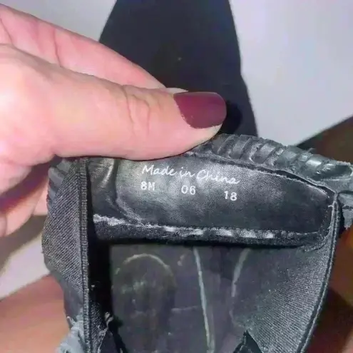 Jack Rogers  waterproof suede pippa Chelsea boots‎ size 8