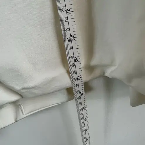 Chico’s Ivory Open Front Blazer Women’s Size 2/L Size L