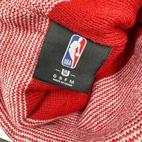 Nba Miami Heat Beanie Mens Womens Knit Winter Hat Embroidered Red Fan Gear Gift