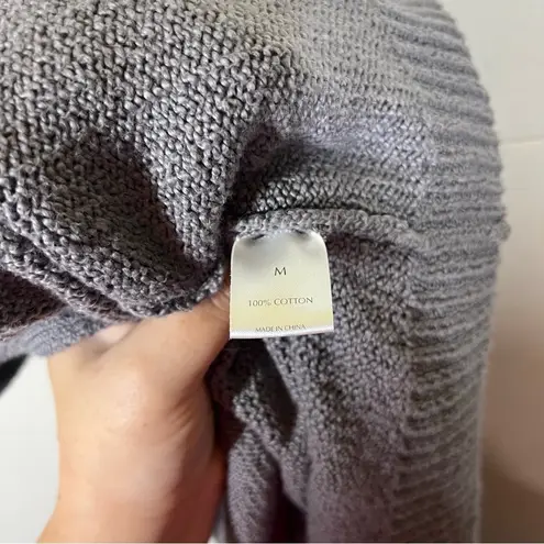 TSE  Knit Asymmetrical Wrap Cardigan Size Medium