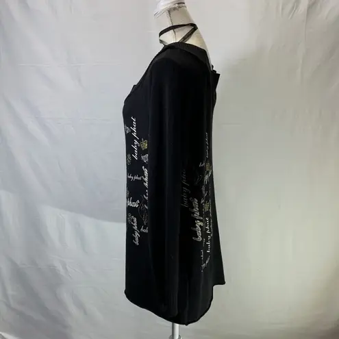 Baby Phat Off Shoulder Black Sweater Size 2X