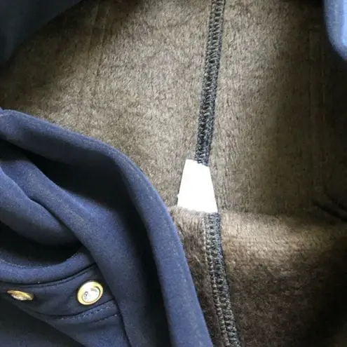 Y&F Navy Blue High Rise Rhinestone Fleece Leggings