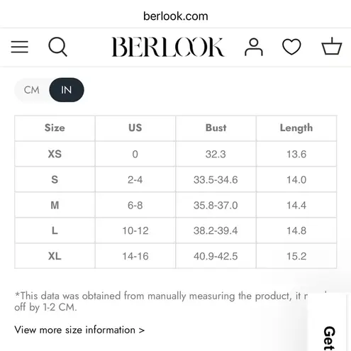 Berlook Dark Green Round Neck Line Tank Top Size M