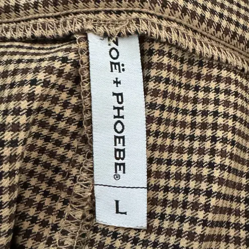 Zoe + Phoebe Pencil Skirt Brown Size L