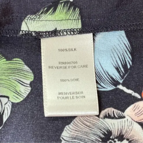 Rebecca Taylor - FLORAL "POPPY RUFFLE DRESS" 100% SILK SIZE 2