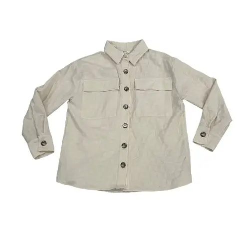 Privy Textured Jacket - Cream Medium, Women's