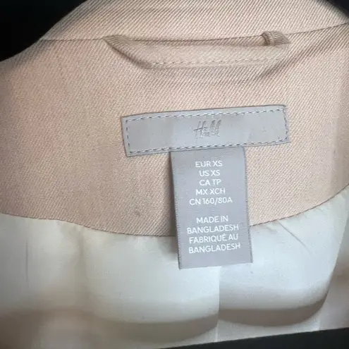 H&M Like new pale pink  blazers
