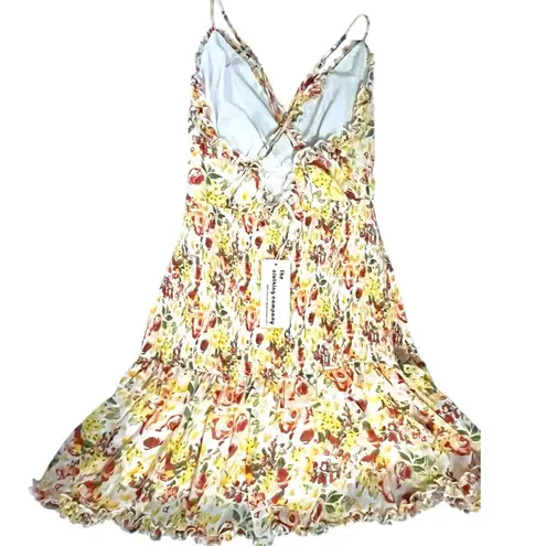 The Clothing Company White Floral Babydoll Sundress Women S Romantic Cottagecore