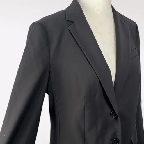 Talbots  Petite Black Tailored Blazer Jacket Size 10