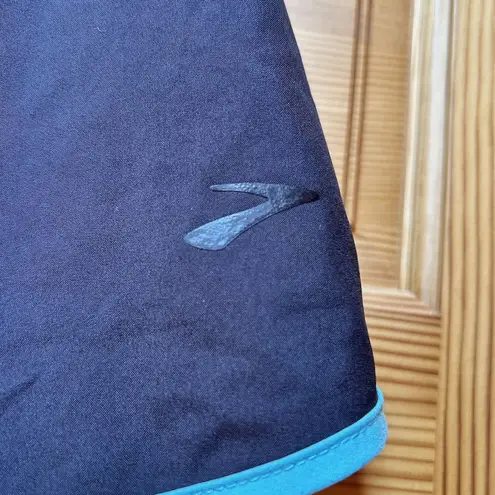 Brooks  Womens Size XL Black Lined Equilibrium Running Shorts Fitness Gym Workout thumbnail 4