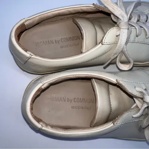 Woman by Common Projects Original Achilles Low Top White Leather Sneakers Size 7