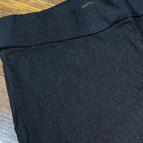 Simply Vera Vera Wang Womens Pull On Bootcut Pants, Lg Black