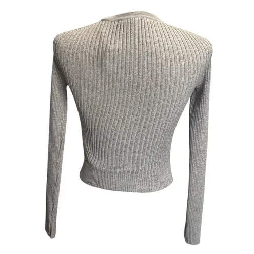 ALLSAINTS Lexi Cardigan in Oyster Silver XS New With Tags