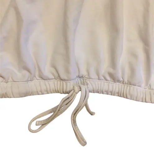 Beach Riot Cropped Oversized Tie Waist Hoodie Size Small