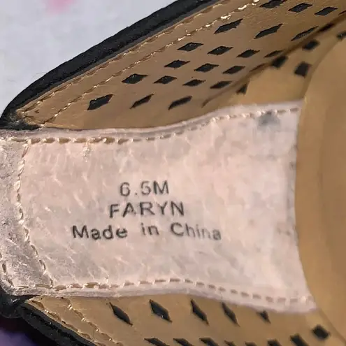 Franco Sarto  Faryn Suede Black Loafer