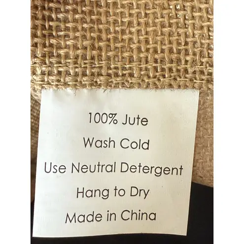 Personalized Monogram Jute Tote – Letter R Eco