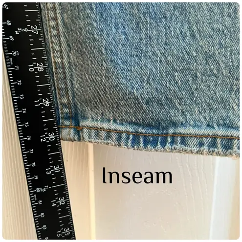 Abercrombie & Fitch  Curve Love The Straight Mid Rise Jean Size 34/18R - Image 11