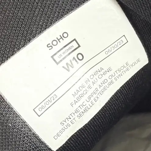 VESSI Soho Sneakers Black Women’s Sz 10 Waterproof Lace