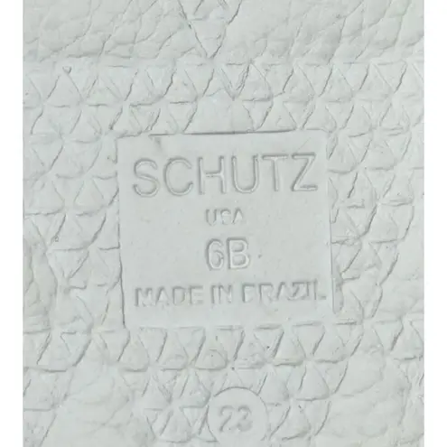 Schutz Sneakers Size 6B Multicolor Ofelia Leather Shoes