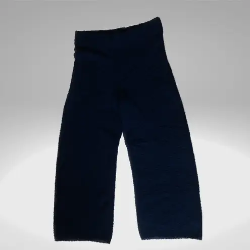 SKIMS NTW Cozy Knit Lounge Set in Onyx black