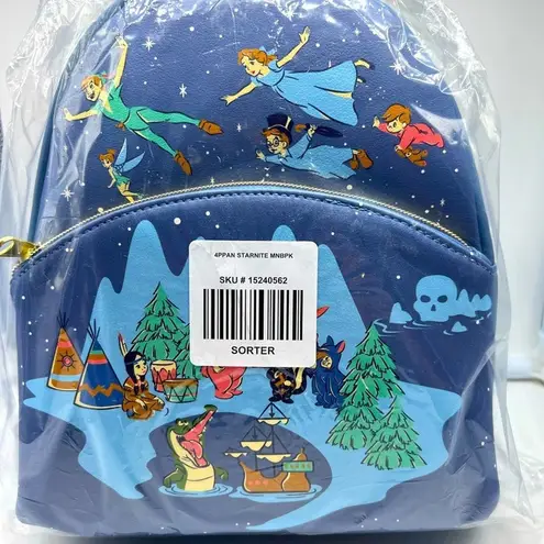Lounge Fly NEW Disney Peter Pan Never Land Mini Backpack