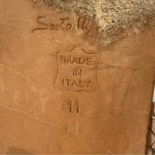 Sesto Meucci Gryta Woven Leather Flat Sandal