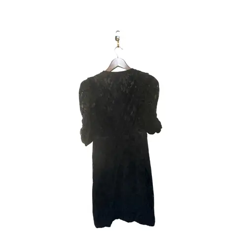 Maje Rimael Velvet Lace Dress Size Medium