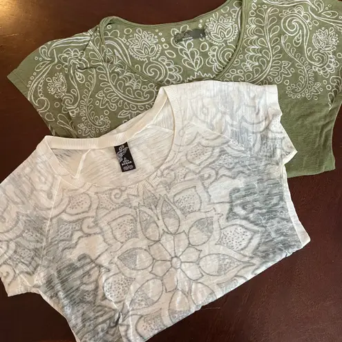 prAna Printed Top Womens Small Bundle USA Made