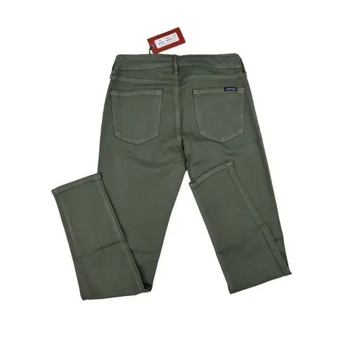 Just USA  - Destroyed Ankle Length Skinny Jeans in Moss Green