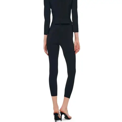 Norma Kamali Cropped Leggings in Black X-Small New Womens Pants