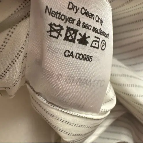 Veronica Beard Carter Cutaway Striped Dickey Single Button Blazer Navy Red 6 - Image 13