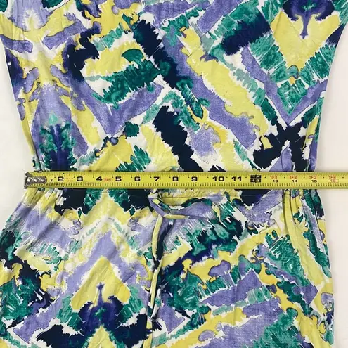 Daisy Fuentes NEW Island Hopping tie sleeve, drawstring waist dress. Size small