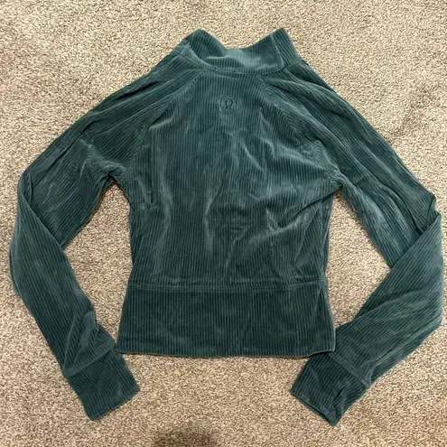 Lululemon  Scuba Track Jacket Velvet Cord