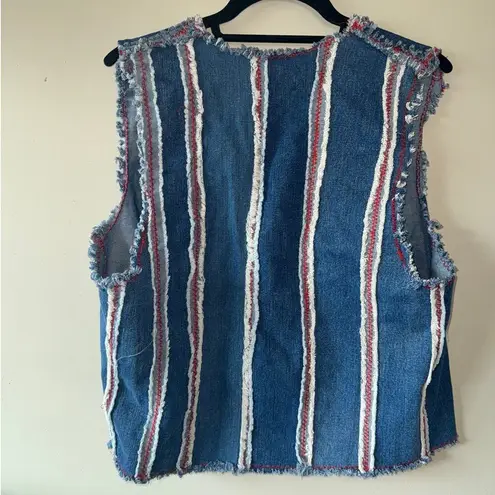 Denim Vest Blue Size M