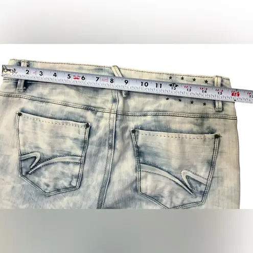 Vanilla Star Jeans Vintage Vanilla Star Y2K Stone Washed Skinny Blue Jean Size 9 Urban‎ 90s Revival