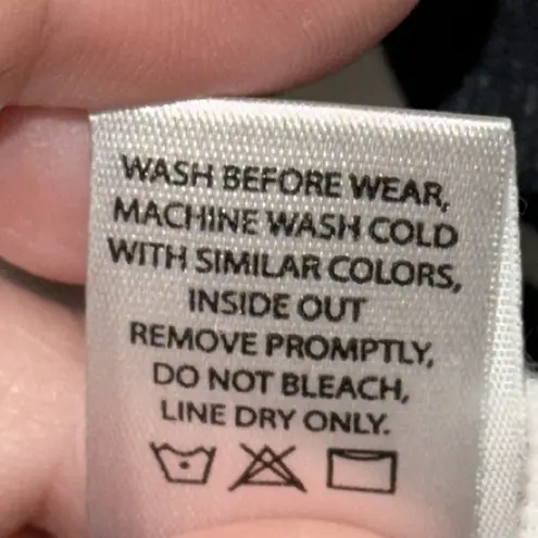 Harajuku Lovers by Gwen Stefani Ringer Tank Top Black & White Hearts S Small Y2K