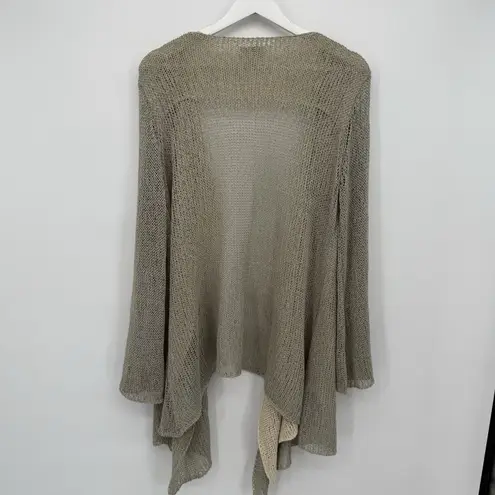 Soft Surroundings Double Layer Boho Open Cardigan Sweater Size XL