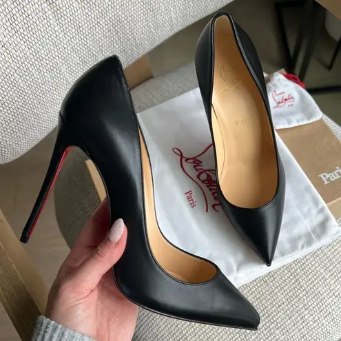 Christian Louboutin  Pigalle Leather Pumps 100mm in Black