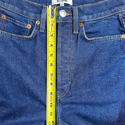 RE/DONE Women's 90’s Ultra High Rise Skinny Jeans Size 26 Blue Denim