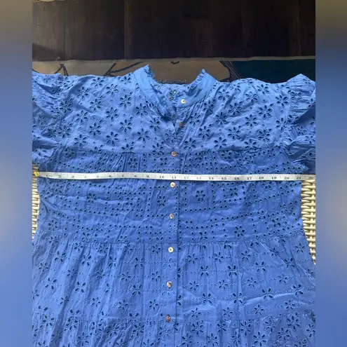 Johnny Was Juniper Mini Dress small boho embroidered eclectic whimsical artisan